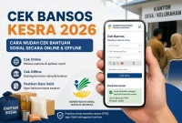 Gambar ilustrasi cara cek bansos kesra 2026