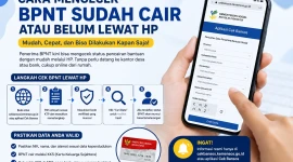 ilustrasi cara cek BPNT melalui HP hasil dari AI