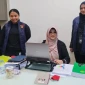 Dokter Tifa Saat Ujian S3 dan Didampingi 3 Polwan (Dok: Istimewa)