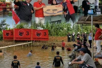 Kemeriahan Peringatan Bulan Bung Karno di wilayah Kecamatan Bungursari