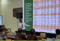 Menteri Pertanian Andi Amran Sulaiman dalam acara Gandeng UGM Percepat Hilirisasi dan Inovasi Pertanian. (Dok: Istimewa)