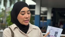 Clara Shinta Saat di Polda Metro Jaya. (Gambar : Istimewa)