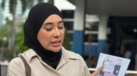 Clara Shinta Saat di Polda Metro Jaya. (Gambar : Istimewa)