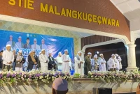 Suasana Panggung Acara ABM Bersholawat 7 yang Diadakan Oleh UKM Kerohanian Islam ABM (Dok: Istimewa)