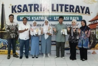 Acara "KSATRIA LITERAYA" (Literasi Raya) yang Diadakan oleh Himpunan Mahasiswa Program Studi (HMPS) KSATRIA Prodi Pendidikan Bahasa dan Sastra Indonesia (PBSI) Universitas Insan Budi Utomo (Dok: Panitia)
