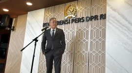 Wakil Ketua Umum Partai NasDem, Saan Mustopa di Gedung DPR RI (Dok: Istimewa)