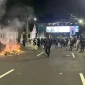 Kerusuhan aksi massa di Surabaya (foto: istimewa)