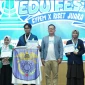 Para Penerima Penghargaan dalam Acara EDU FEST yang Diadakan GYPEM di ITN Malang. Gambar: Panitia