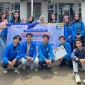 Tim Pengabdian Kepada Masyarakat (PKM) Program Studi Manajemen, Universitas Pamulang, berfoto bersama setelah melaksanakan kegiatan edukasi bertema “ GADGET, REMAJA, DAN MASA DEPAN: ANTARA PELUANG DAN RISIKO