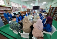 Sesi foto saat rapat kepala sekolah SMK SMA