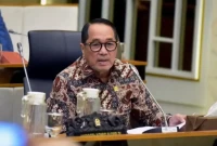 Anggota Komisi IV DPR RI, Firman Soebagyo saat rapat di Parlemen (Foto: Istimewa).