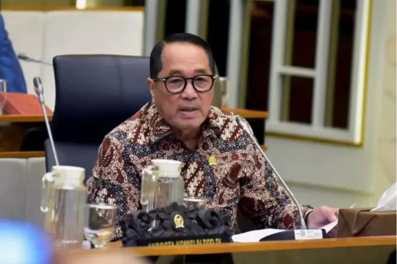 Anggota Komisi IV DPR RI, Firman Soebagyo saat rapat di Parlemen (Foto: Istimewa).