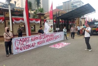 Koalisi Aktivis Muda Indonesia (KAMI) saat Menggelar Aksi Jilid II. (Dok: Istimewa).