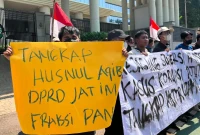 Komunitas Cinta Bangsa (KCB) Menggelar Aksi Demonstrasi di depan Gedung Kejaksaan Agung (Kejagung) Republik Indonesia (Dok: Istimewa)