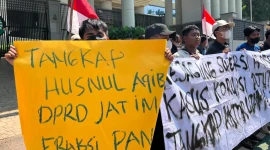 Komunitas Cinta Bangsa (KCB) Menggelar Aksi Demonstrasi di depan Gedung Kejaksaan Agung (Kejagung) Republik Indonesia (Dok: Istimewa)