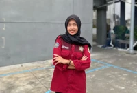 Nur Izzatul Adawiyah, Ketua Umum Pimpinan Komisariat Teknokrat. (Foto: Ist)