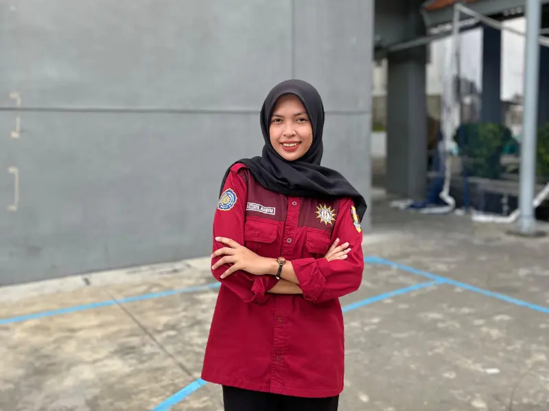 Nur Izzatul Adawiyah, Ketua Umum Pimpinan Komisariat Teknokrat. (Foto: Ist)