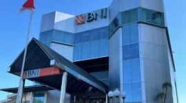 Ilustrasi gedung Kantor BNI Cabang Jember yang menjadi sorotan dalam dugaan korupsi penyaluran KUR. (Foto: Istimewa).