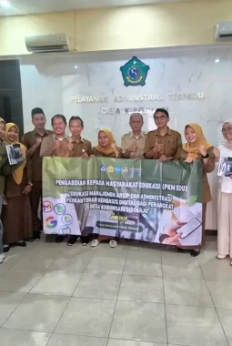 UPN Veteran Jatim Dorong Transformasi Digital Administrasi Desa Kebonsari melalui Pemanfaatan Google Workspace, OCR, dan Tanda Tangan Elektronik (TTE)