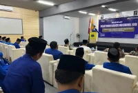 Pembukaan PKN XXI PMII di Universitas Darul Ulum Jombang, Sabtu (22/8/2026). (Foto:adn/koransatu)