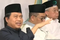 Gus Yusuf saat menyampaikan pandangannya dalam diskusi menjelang Muktamar NU. (Tangkapan layar YouTube Yayasan Talibuana Nusantara)