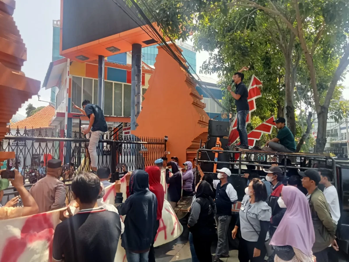 Massa Aksi Jaringan Aktivis Demokrasi Indonesia (JAKDI) (Gambar: Istimewa)