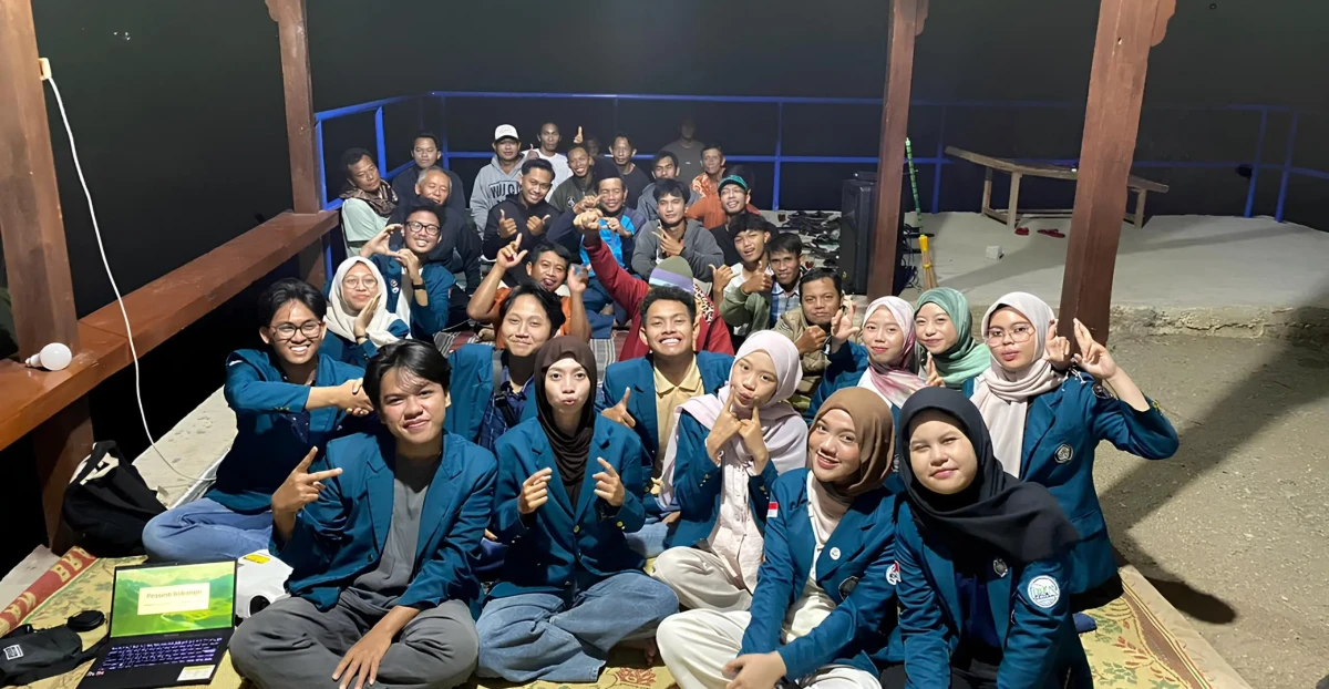 Mahasiswa KKN T Integrasi Desa Berdaya Unggul (KKN T IDBU) 42 Team 1 Universitas Diponegoro. (Foto: Dok/Ist). 