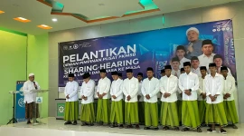 Prosesi pelantikan pengurus DPP FKMSB 2025-2027 (Dok: Istimewa)