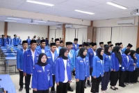 Ilustrasi: Peserta mengikuti Pelatihan Kader Nasional (PKN) PMII XIX di Lampung, 2025.