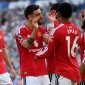 Pemain Manchester United saat Merayakan Gol (Gambar: Istimewa)