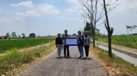 BRI Peduli dukung perbaikan infrastruktur jalan (Sumber: BRI)