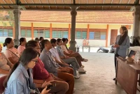 Program Penguatan Kapasitas Organisasi Kemahasiswaan (PPK Ormawa) HMJ Manajemen Undiksha melalui program SEGARAKANTI. (Foto: Dok/Ist).