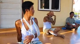 Warga yang menjadi korban penyerangan di lahan sawit (Gambar: Istimewa)