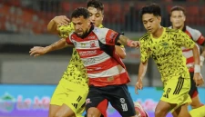 Madura United Vs PSIM Yogyakarta (Gambar: Istimewa)