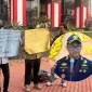 Gerakan Pemuda Mahasiswa Peduli Madura (GPMPM) mengepung Gedung Merah Putih KPK di Jakarta. (Dok: Istimewa)
