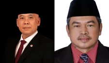 Kolase foto Anggota DPR RI, Satori dan Heri Gunawan. (Dok: Istimewa)