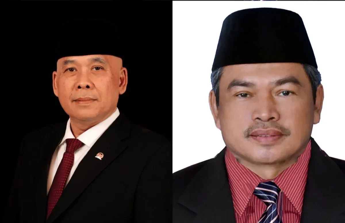 Kolase foto Anggota DPR RI, Satori dan Heri Gunawan. (Dok: Istimewa)