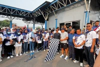 Ribuan warga ikuti kegiatan jalan santai Nasdem Purwakarta 