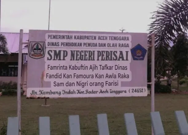 SMP Negeri Perisai (Gambar: Istimewa)
