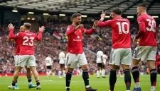 Para pemain Manchester United saat melakukan selebrasi gol (Dok: Istimewa)