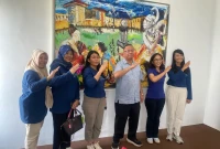 Pelaksanaan Kontes Roket Air Taman Pintar yang diikuti ratusan pelajar DIY dan Jawa Tengah di Taman Budaya Embung Giwangan, Kota Jogja.