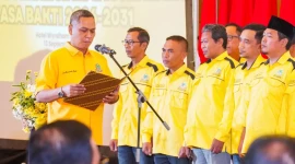 Rakerda sekaligus pengukuhan pengurus pimpinan kecamatan se-Kota Surabaya masa bakti 2026–2031, Minggu (13/9). (Foto: Dok/Ist).