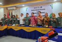 Acara Penandatanganan MOU antara PT Pegadaian dengan UM Tangerang (Sumber Foto: Humas UMT)
