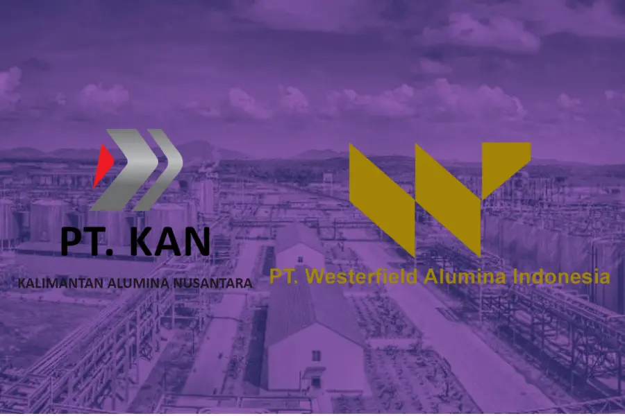 Logo PT Westerfield Alumina Indonesia (WAI) & PT Kalimantan Alumina Nusantara (KAN) (Dok: Istimewa)