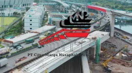 Jalan Tol Cawang–Tanjung Priok–Ancol Timur–Jembatan Tiga/Pluit (Jakarta Intra Urban Toll/JIUT) yang dikelola oleh PT Citra Marga Nusaphala Persada Tbk (CMNP) (Dok: Istimewa)
