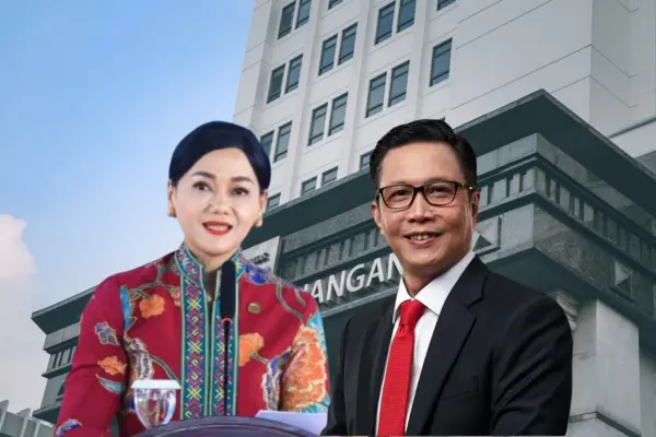 Pimpinan OJK & BEI (Gambar: Istimewa)