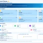 Tampilan dashboard layanan digital SMPN 1 Sukatani, Kabupaten Purwakarta, sebagai upaya mendukung transformasi digital di lingkungan sekolah.