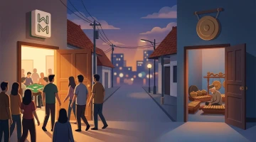 Mahjong di Kafe, Karawitan di Tepi: Soal Pintu Masuk, Bukan Selera