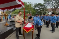 Wali Kota Serang Budi Rustandi melantik dan melakukan rotasi pejabat eselon dua dan eselon tiga.