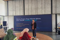 Workshop UMKM yang diselenggarakan oleh Dinas Koperasi dan UKM Kabupaten Bekasi, menghadirkan Naufal sebagai pemateri selaku praktisi bisnis 